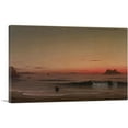 thumbnail image 1 of ARTCANVAS Singing Beach - Manchester, Massachusetts 1863 Canvas Art Print by Martin Johnson Heade - Size: 18" x 12" (1.50" Deep), 1 of 9