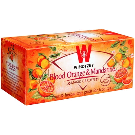 Wissotzky Passover Blood Orange & Mandarin, 20 BG (Pack of 6)