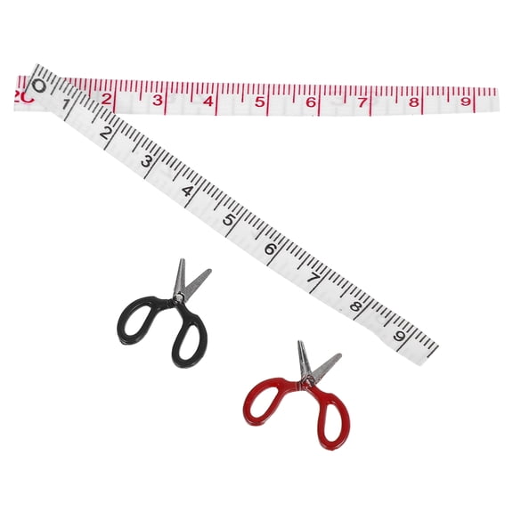 FOMIYES Miniature Dolls House Sewing Accessories with Smooth Surface and Realistic Look for Decor