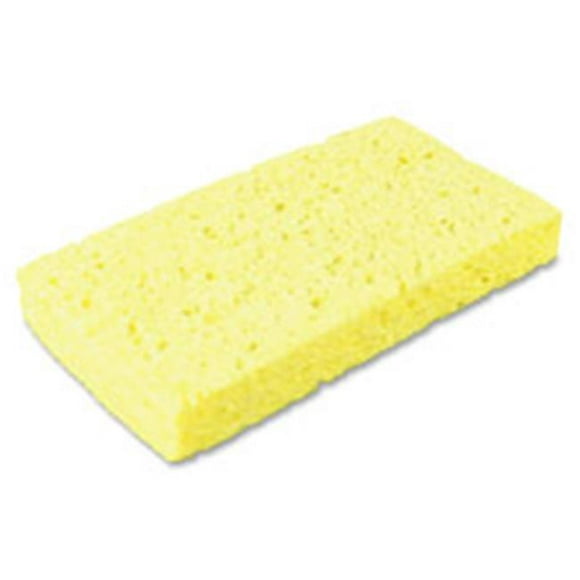 Impact Products IMP7160P Cellulose Sponge- Jaune - 6 par Pack - 1 x 3 x 6.3 Po.
