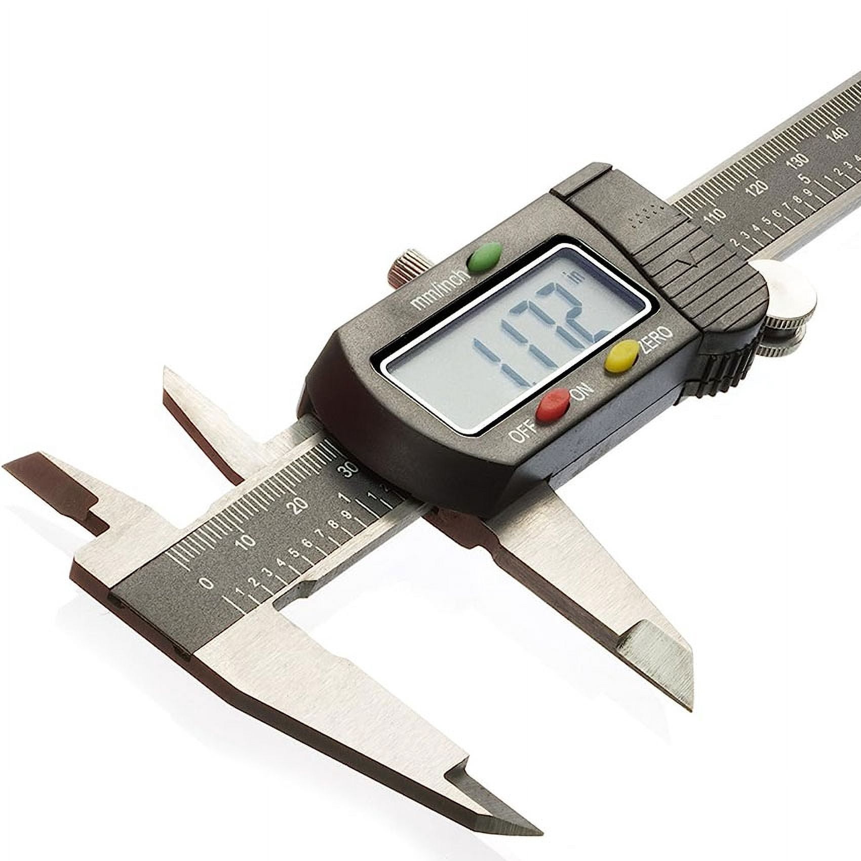 6" Digital Electronic Caliper Vernier Lcd Stainless Jewelry Gauge Labs Hobby