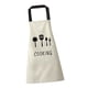 thumbnail image 1 of Delantal de cocina perfecl a prueba de aceite con bolsillos 65x72cm, 1 of 7