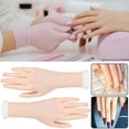 thumbnail image 2 of Practice Hand for Acrylic Nails Realistics Resin Fake Hand for Photography Prop, 2 of 5
