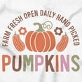 thumbnail image 2 of Cute Fall Autumn Farm Fresh Pumpkins Toddler Boy Girl T Shirt Infant Toddler Brisco Brands 6M, 2 of 5