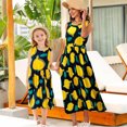 thumbnail image 4 of Delliss Mommy and Me Dresses Floral Printed Sleeveless Tank Maxi Dress for Mother and Daughter Summer Casual Sundress Beach Dress, 4 of 9