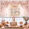 thumbnail image 5 of KatchOn, Sweet 16 Banner Rose Gold - Large, 72x44 Inch | Sweet 16 Party Decorations | Sweet 16 Backdrop, Sweet 16 Decorations for Girls | Sweet 16 Birthday Banner for Sweet Sixteen Party Decorations, 5 of 5