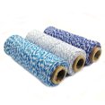 thumbnail image 2 of Wrapables® Cotton Baker's Twine 4ply 330 Yards (Set of 3 Spools x 110 Yards) for Gift Wrapping, Party Decor, and Arts and Craft ( Navy, Blue Grey, Blue ), 2 of 4