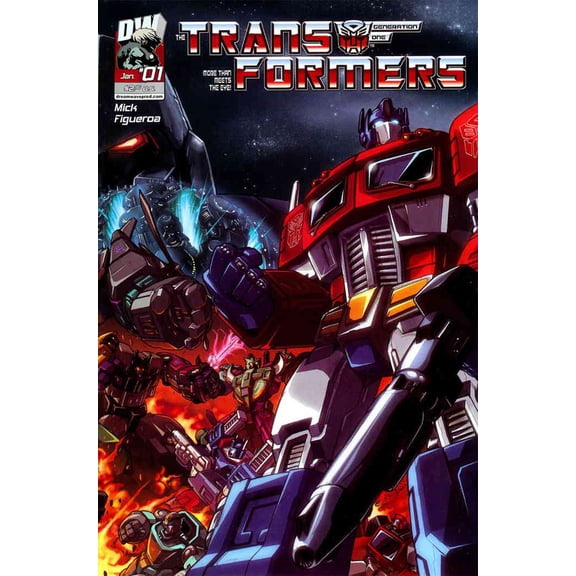 Transformers: Generation 1 (Vol. 3) #1A VF ; Dreamwave Comic Book