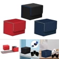 thumbnail image 1 of 3pcs Trading Card Deck Box Red Black, 1 of 7