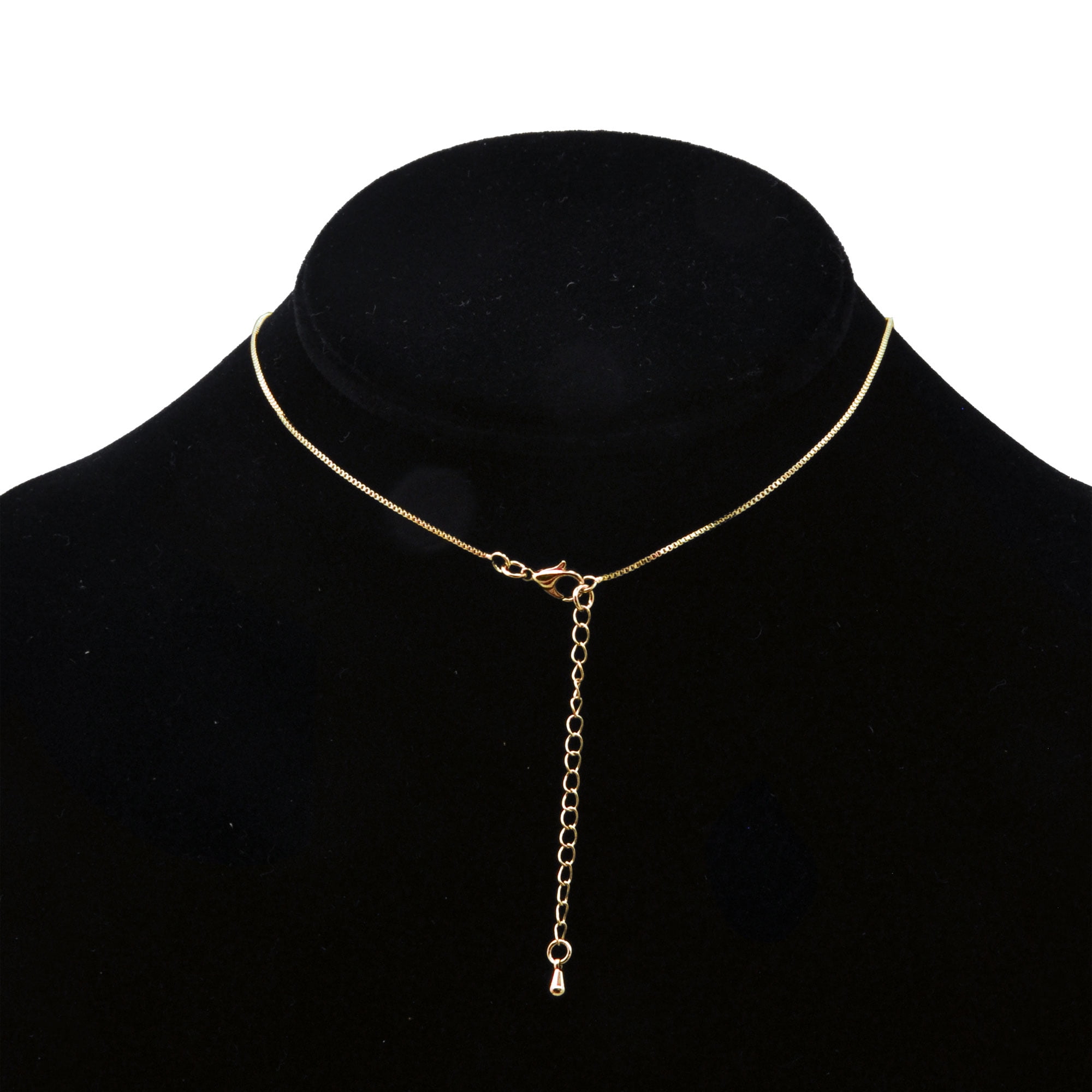 Delight Jewelry Silver-tone 3-D Red Christmas Stocking - Large Goldtone Sister Heart Charm Necklace, 17.5"+2" Extender