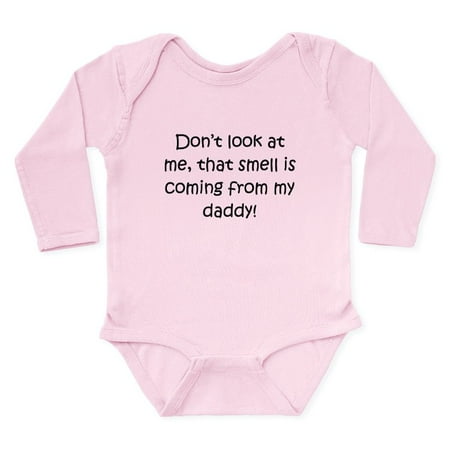 

CafePress - Smell Is Coming From My Daddy Body Suit - Long Sleeve Infant Bodysuit