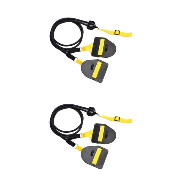 Greeniant Entrenador de brazos Bandas de resistencia Natación Banda de ejercicio Negro 60 lb Negro 60 libras 2piezas