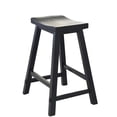 thumbnail image 1 of Creations Multi 24 Inch Sawhorse Counter Stool - Black (RTA), 1 of 2