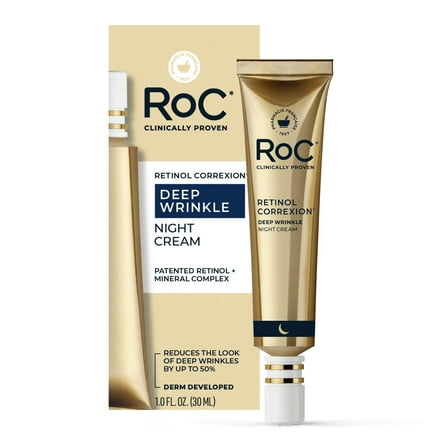 RoC Retinol Correxion Anti-Aging   Firming Night Face Moisturizer, 1 oz