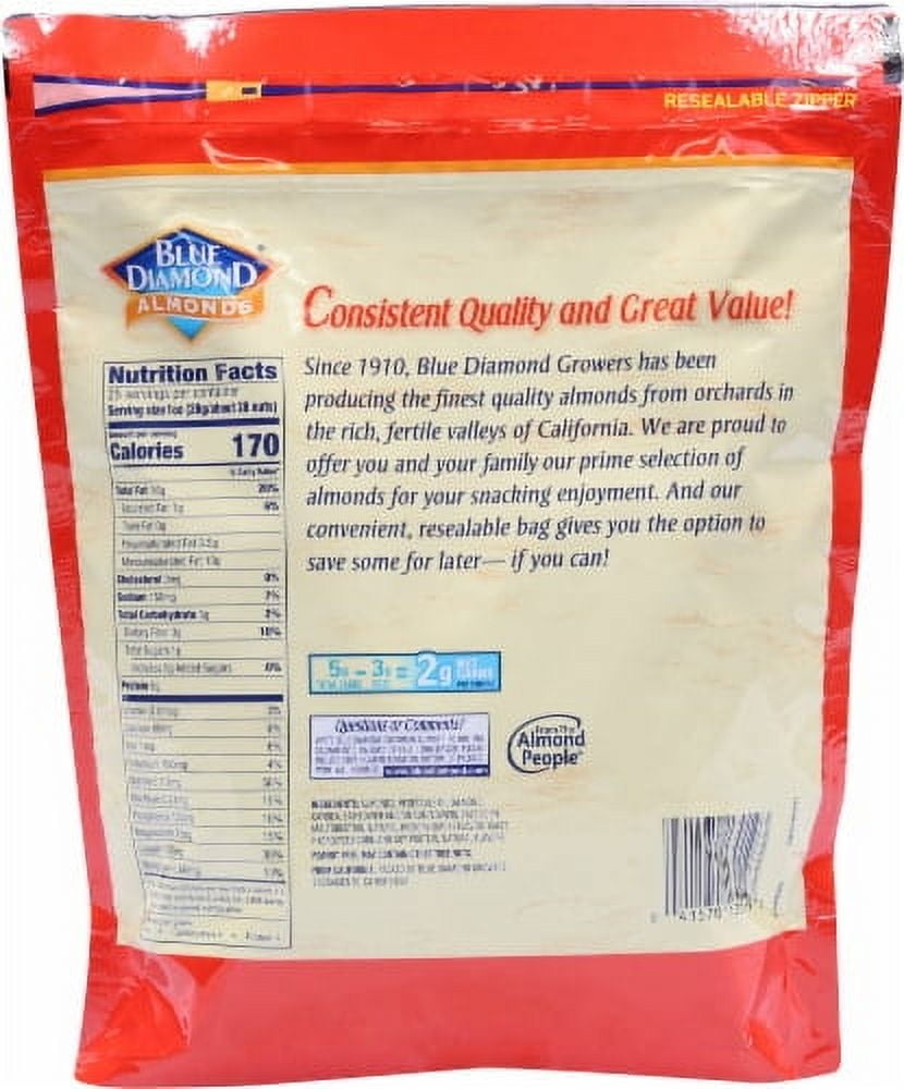2X - Blue Diamond Smokehouse Almonds