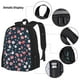 thumbnail image 3 of Easygdp Cherry Blossoms Mochila para Niños y Niñas con Set de Caja de Almuerzo y Estuche para Lápices 3 en 1, Mochila Escolar Estampada para Adolescentes, 3 of 7