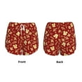 thumbnail image 3 of Salouo Golden Squirrels Holiday Print Women's 2 in 1 Running Shorts Double-Layer Shorts Athletic Workout Gym Yoga Shorts Running Shorts for Women-Large, 3 of 7