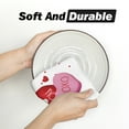 thumbnail image 4 of Sm:)e Valentine's Day Kitchen Dish Towels, 18x26 Inch, Set of 2, Be Mine I Love U XOXO Hearts, 4 of 6
