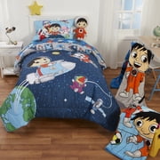 Ryans World Kids Red Titan Twin Sheet Set, Blue, Pocketwatch