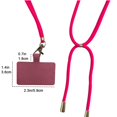 thumbnail image 3 of Dsscvnef And Strap Patch Compatible with Most Multifunctional Crossbody Shoulder Mobile Nylon Universal Phone Lanyard Adjustable Neck Smartphones Phone Case, 3 of 6