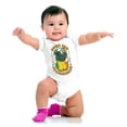 thumbnail image 4 of Bluto St Paddys Down For Shenanigans Bodysuit Jumper Boys Infant Baby Brisco Brands NB, 4 of 7