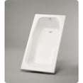 thumbnail image 2 of Toto FBY1700P Cotton White Enameled Cast Iron Bathtub 66 x 32 x 18-5/16, 2 of 3