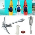thumbnail image 4 of 0.7/1.5KG Boat Anchor With 65ft Marine Rope And Buoy Anchor Marine Anchor For Canoes Paddle Boards ,Easy to use, 4 of 4