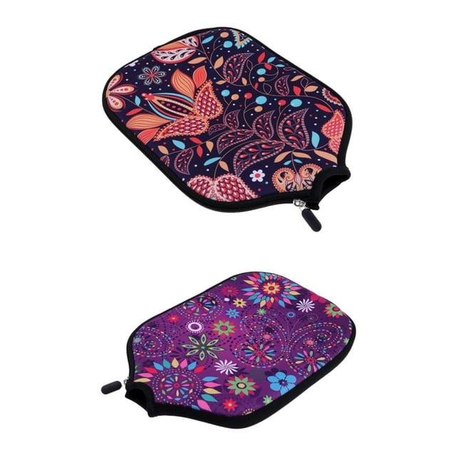 2 duraderas e impermeables para de , funda de neopreno, bolsa con cremallera, soporte para de raqueta, accesorios DYNWAVEMX Funda Pala Pickleball