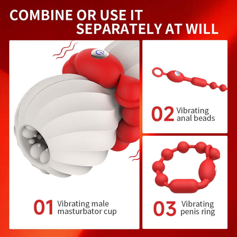 Male Masturbator with Penis ring Sex Toys for Men with 9 Vibrating Modes &  Heating,Male Sex Toys Adult Toys for man - Walmart.com