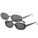 thumbnail image 4 of 2 pares de gafas de sol con estilo Gafas de sol de fiesta Gafas creativas Gafas de moda, 4 of 6