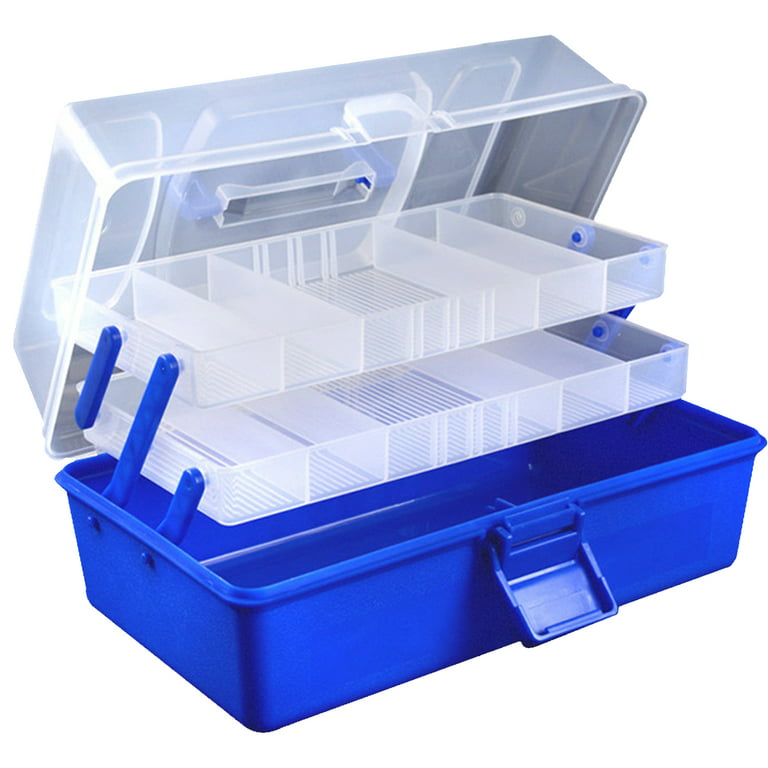 Multifunction Fishing Accessory Storage Box Portable Fish Bait Tackle  Organizer 