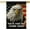 28x40, variant on Hate Has No Home Here House Flags - Double Sided Outdoor Holidays Yard Flags Bald Eagle USA Flag Decoration 28 x 40 Inch