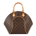 thumbnail image 1 of Pre-Owned Louis Vuitton Brown Ellipse GM Handbag Monogram Canvas, 1 of 10