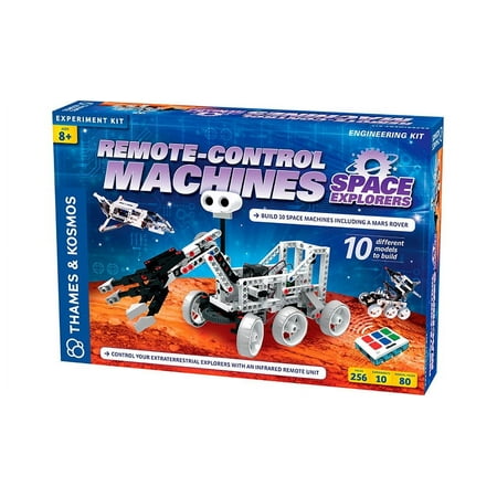UPC: 0814743011502 | Thames & Kosmos 620374 Experiment Kit – Remote-Control Machines-Space Explorers