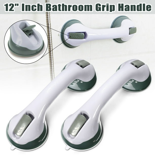 Shower Grip Handle Safe Helping Bath Tub Bathroom Grab Bar Handrail For Elderly 2pcs Bathroom