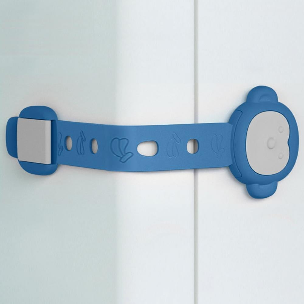 Child Safety Strap Locks (4 Pack) for Fridge, Drawers