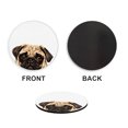 thumbnail image 2 of WIRESTER Set 6pcs 1.5 inches Round Acrylic Fridge Refrigerator Magnet for Home Office Decorative - Dog Faces (Pug Puppy Dog, English Bulldog, Pembroke Welsh Corgi Dog), 2 of 5