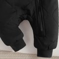 thumbnail image 6 of 12-18 Months Toddler Baby Boys Girls Winter Romper Hooded Snowsuits Fleece Lined Jumpsuit Warm Outfits Winter Outwear Little Kids Winter Clothes, 6 of 6