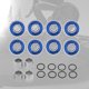 thumbnail image 3 of Rodamientos de patineta Sunnimix Paquete de 8 ABEC-11 Azul, 3 of 8