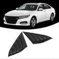 thumbnail image 4 of Rear Side Window Louver Panel Glossy Black Door Outside Delta Molding Trim for Accord 2018 to 2022, 4 of 5