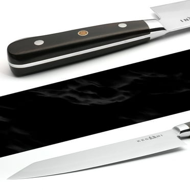 Kegani Professional Kiritsuke Knife - 8 Inch Japanese VG-10 Ultra-Sharp Chef Knife 9 Layer Clad Steel Kitchen Knife Gyuto knife