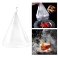 thumbnail image 4 of Tapa Transparente para Alimentos, Tapa Cilíndrica de Cocina Molecular, Cúpula de Exhibición de para Platos, Infusor para Fumar, , Acceso Los 9x14cm Baoblaze Tapa protectora para alimentos, 4 of 8