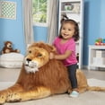 thumbnail image 2 of Melissa & Doug Lion Giant Stuffed Animal, 2 of 2