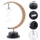 thumbnail image 3 of Moon Lunar LED Night Lamp & Stand Romantic Soft Vintage Light (Púrpura), 3 of 8