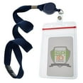 thumbnail image 3 of 5 Pack Cruise Ship Lanyards (Family Pack) with Key Card Holders - Premium Breakaway Lanyards with Retractable Badge Reel & Vertical Heavy Duty Waterproof Card Holder by Specialist (Assorted Colors), 3 of 5