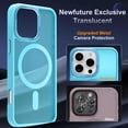 thumbnail image 4 of Funda de teléfono Newfuture diseñada para iPhone 16 Pro Lake Blue, 4 of 7