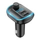 thumbnail image 1 of Coche Bluetooth Reproductor de MP3 Cable de teléfono manos libres Puertos USB dobles Cargador de teléfono Reproductor de música inalámbrico para automóvil con micrófono sidaley EL5539-00B, 1 of 2