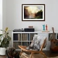 thumbnail image 4 of Art.com Albert Bierstadt Between the Sierra Nevada Mountains Art Print by Albert Bierstadt, Brown Frame Wall Art, 44" x 32", 4 of 5