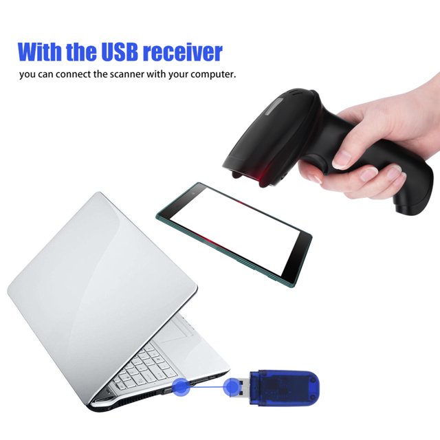 Escáner de código de barras, escáner de código de barras inalámbrico Bluetooth, escáner de código de barras Bluetooth, escáner de código de barras, materiales ecológicos
