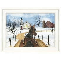 Sleigh Bells Ring by Billy Jacobs Print Wall Art Wood Multi-Color